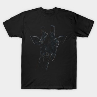 giraffe, colored giraffe T-Shirt